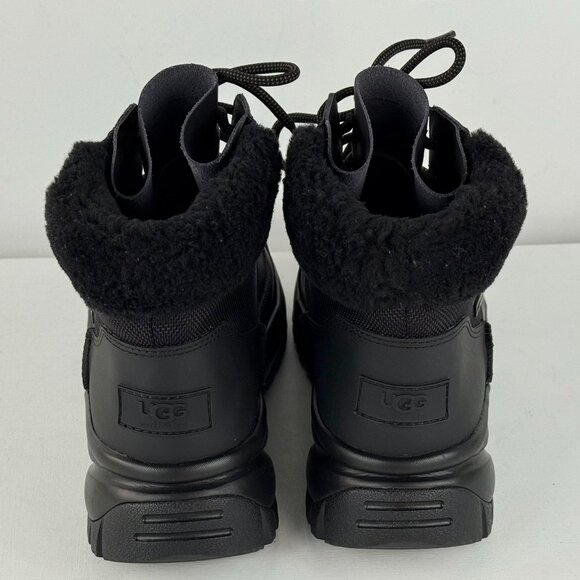 Women's size 9 - UGG Yose Fluff V2 Waterproof Insulated Leather FOR HEAVY SNOW & - Picture 6 of 7